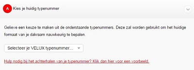 VELUX prijs